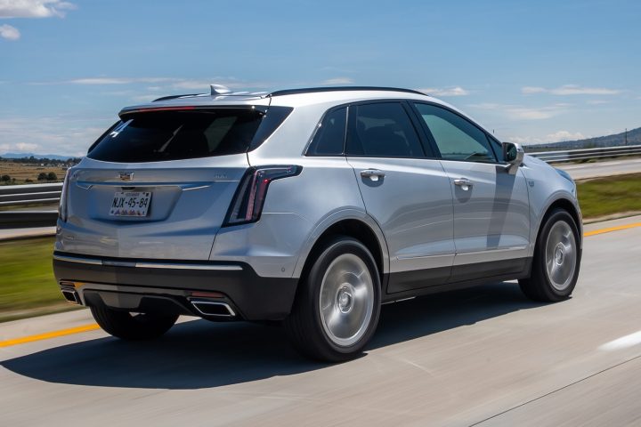 A discount offers up to $1,550 off the Cadillac XT5, shown here, along with low-interest financing and a national lease.