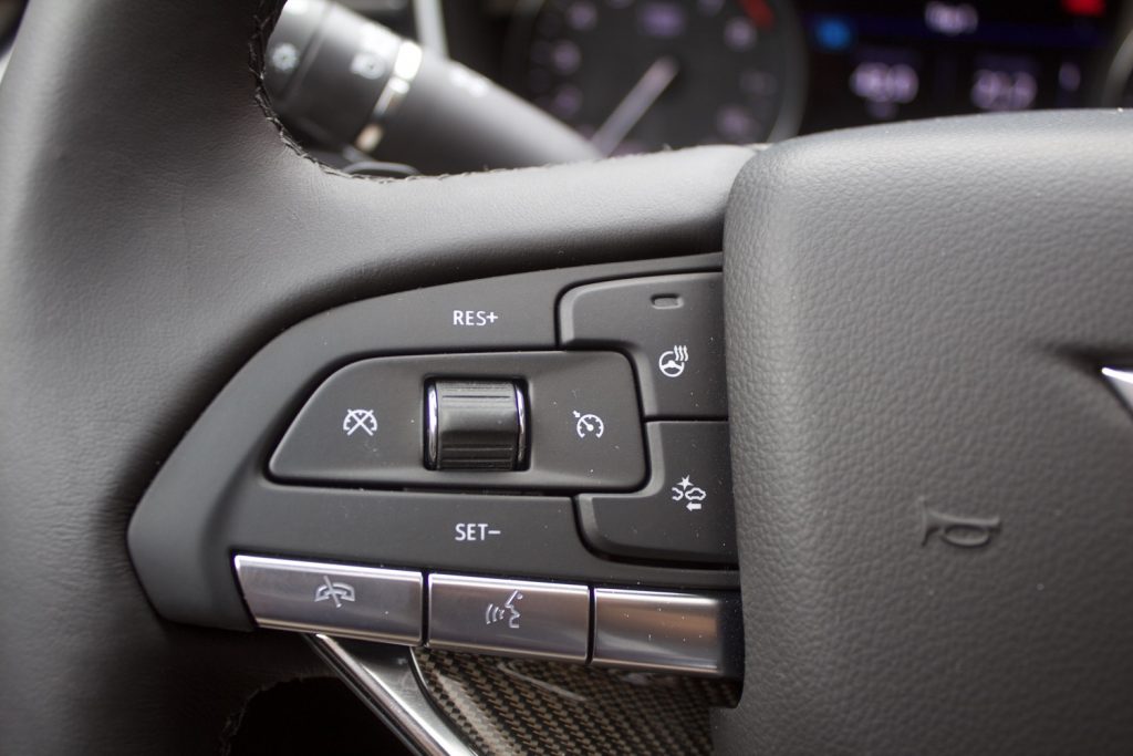 adaptive cruise control button