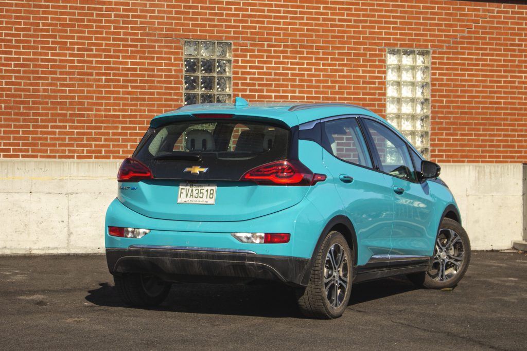 Chevy bolt deals model year changes