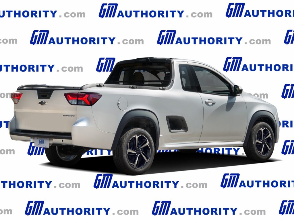 Next Gen Chevrolet Montana Small Pickup Rendered Gm Authority