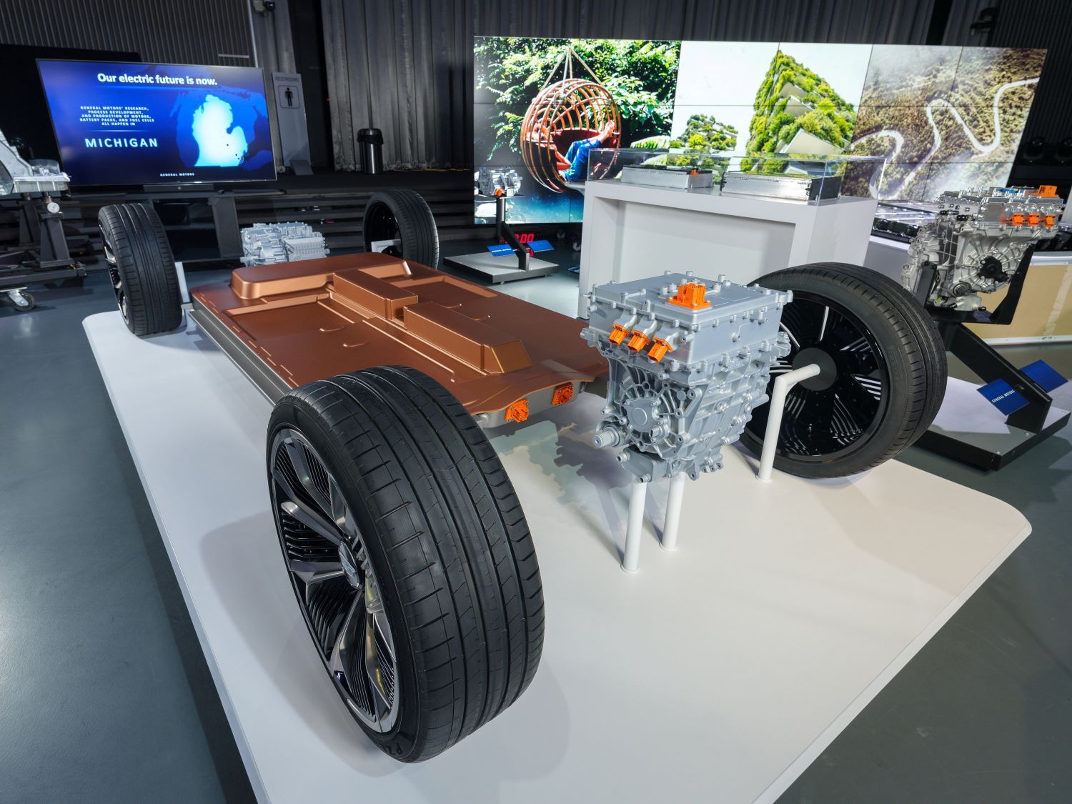 Gm electric shop car platform