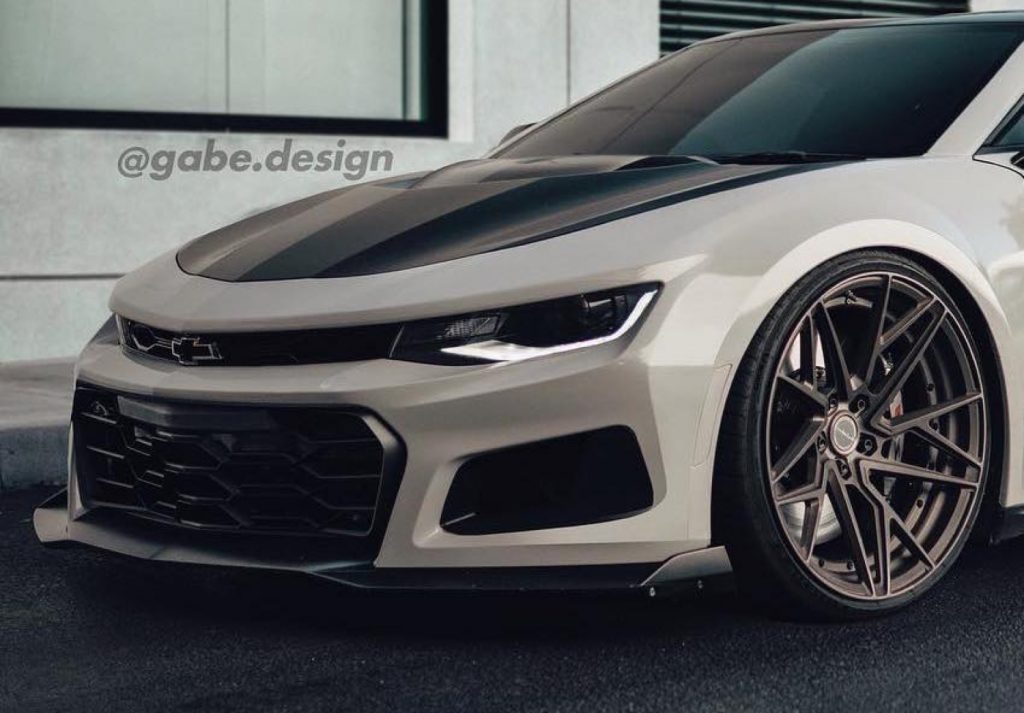 Check This Wild Mid Engine Chevrolet Camaro Rendering Gm Authority