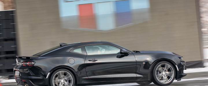 2024 Camaro Coupe Blade Spoiler Kit, 1LE Spec, Red Hot