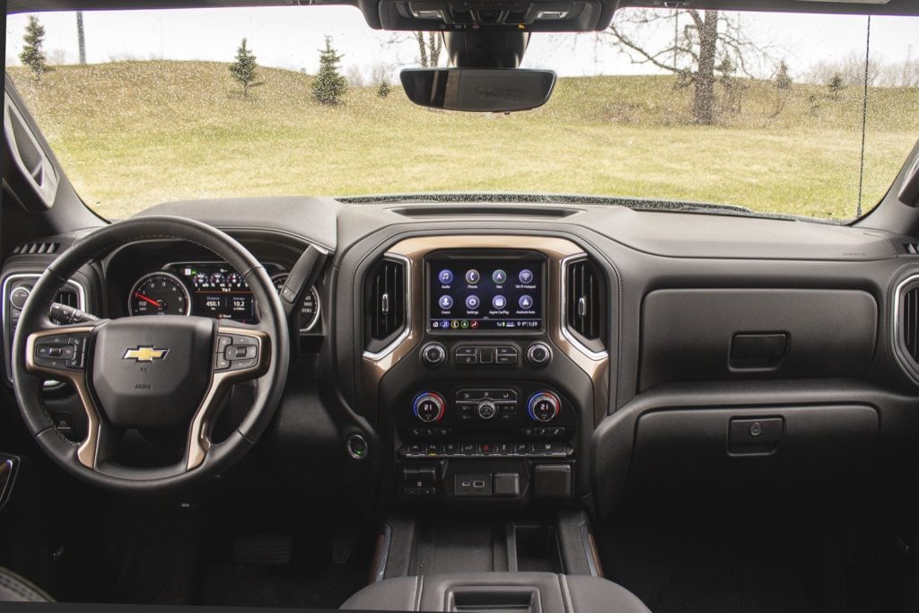 chevy silverado ltz interior