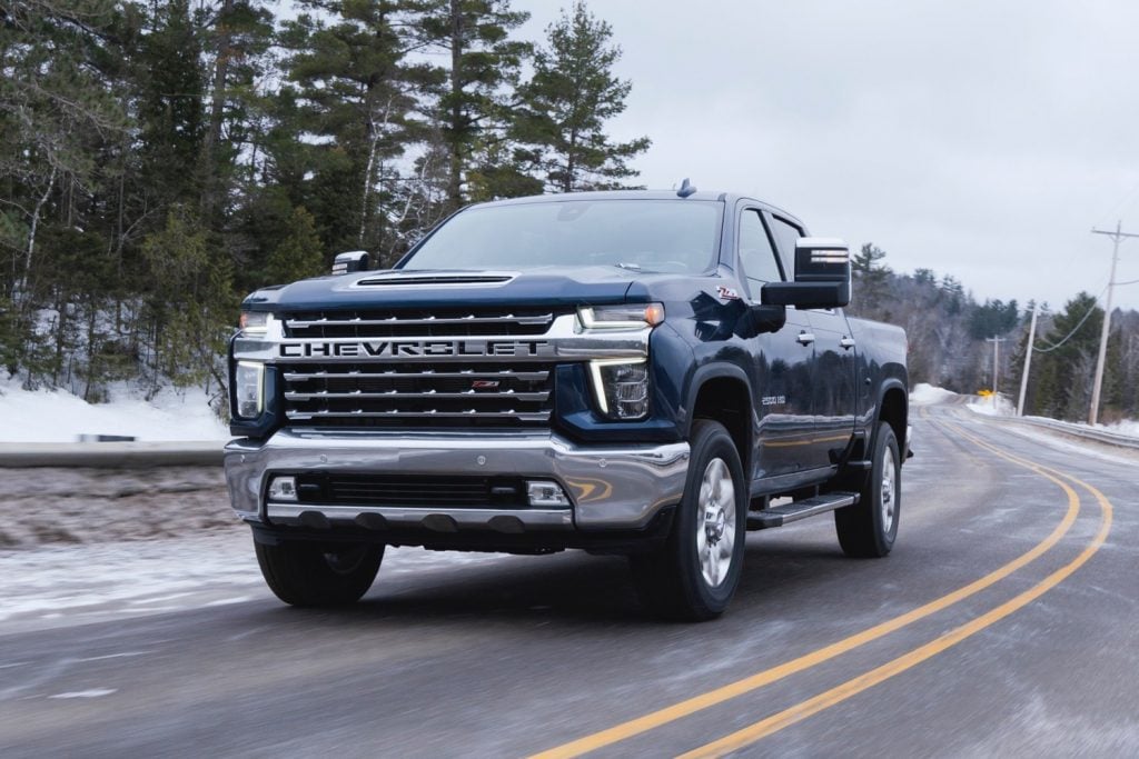 2021 Chevy Silverado HD Gets New Mosaic Black Color: First Look