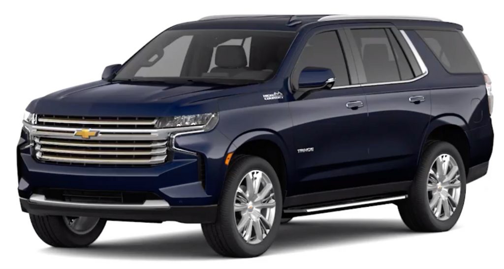 2021 Chevrolet Tahoe Gets New Midnight Blue Color First Look GM