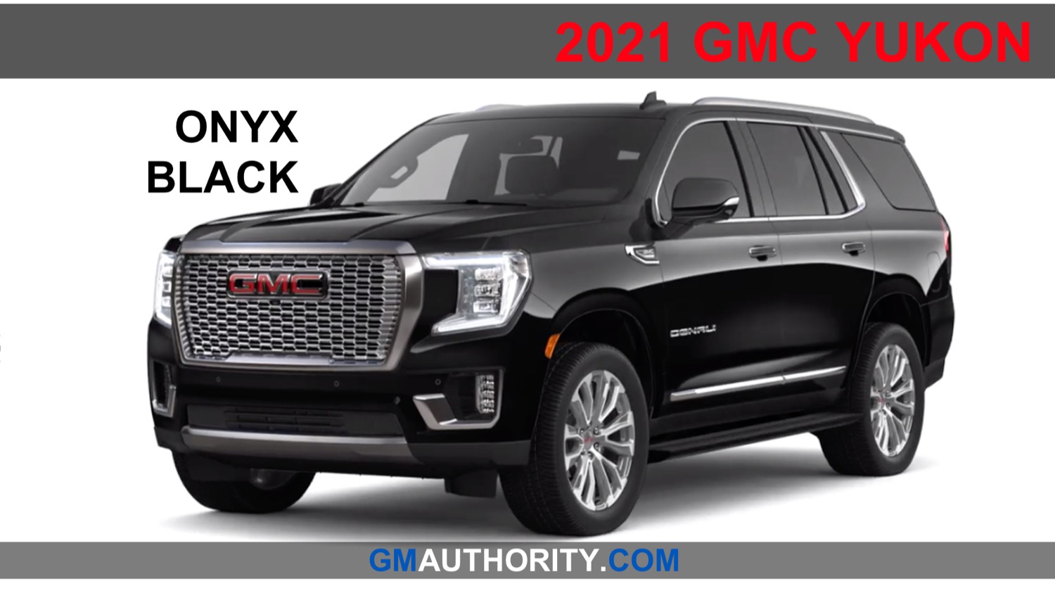 Here Are The Ten 2021 GMC Yukon Colors | GM Authority