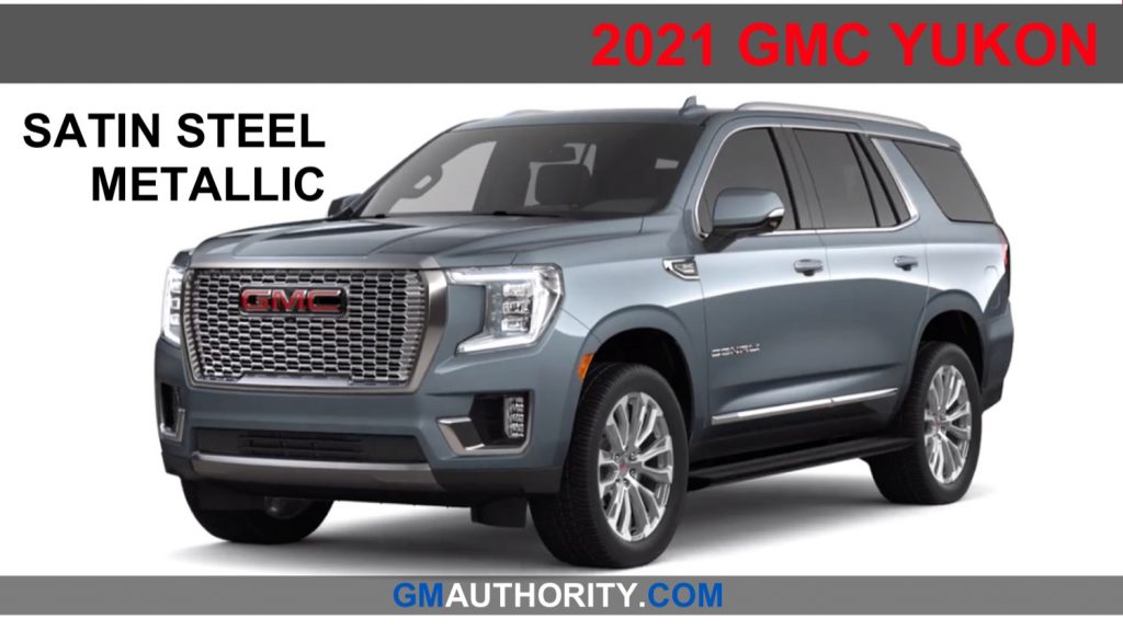 Here Are The Ten 2021 GMC Yukon Colors | GM Authority