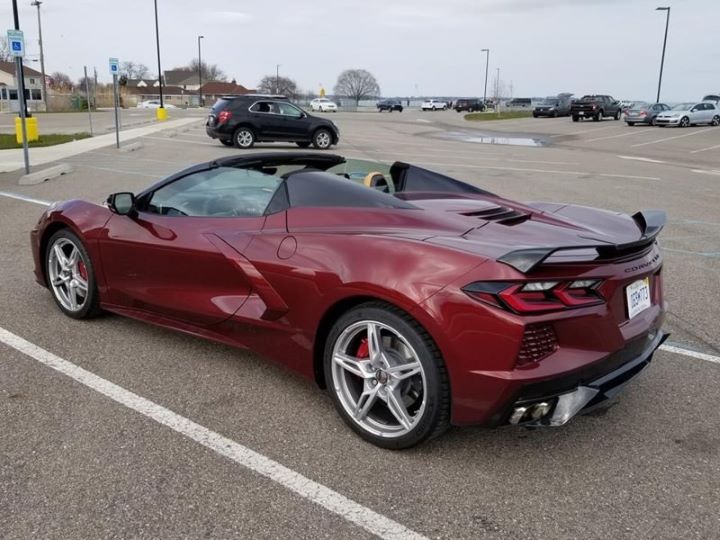 C8 Corvette Convertible Spotted In The Wild Gm Authority