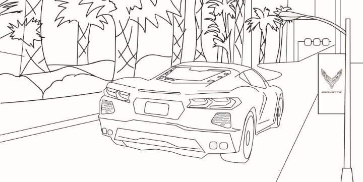 Chevrolet Releases Children S Coloring Pages Gm Authority I debated long and hard about what colors i would choose, but after seeing all of the interior and exterior options in person, i. chevrolet releases children s coloring
