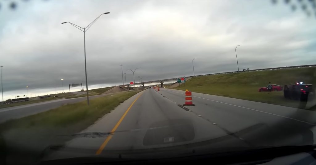 Chevrolet Corvette Runs From Police On Highway Ends Badly Gm Authority