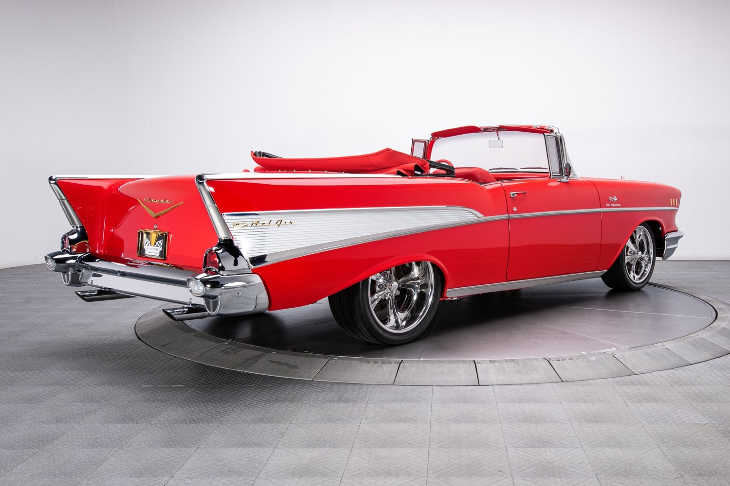 1957 chevrolet bel air convertible listed at 230k gm authority 1957 chevrolet bel air convertible