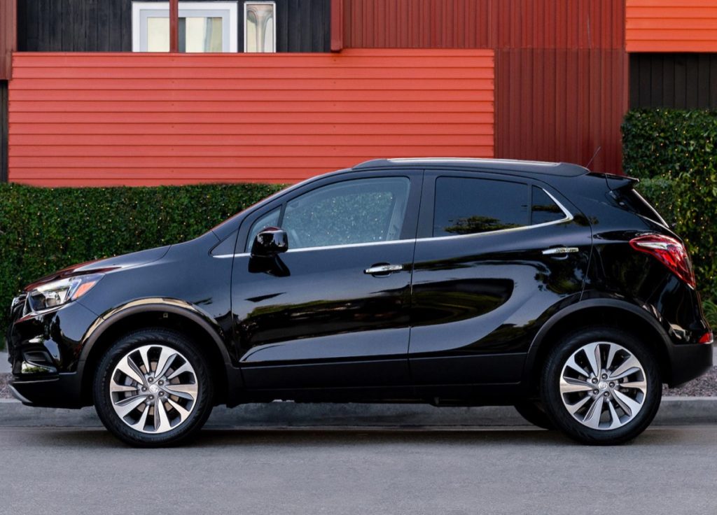 This is the 2020 Buick Encore. The Buick Encore has been discontinued for the 2022 model year.