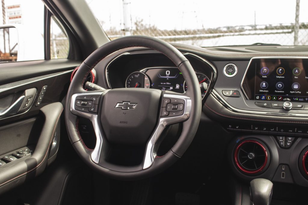 2020 Chevrolet Blazer RS interior