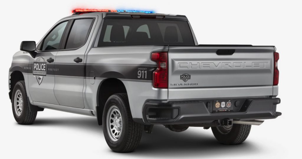 GM Also Offers A 2020 Chevrolet Silverado Police Truck | GM Authority