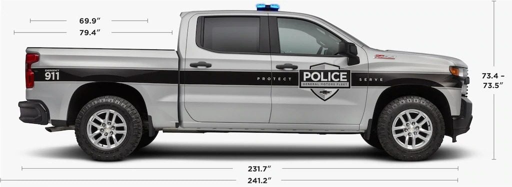 Gm Also Offers A 2020 Chevrolet Silverado Police Truck Gm Authority