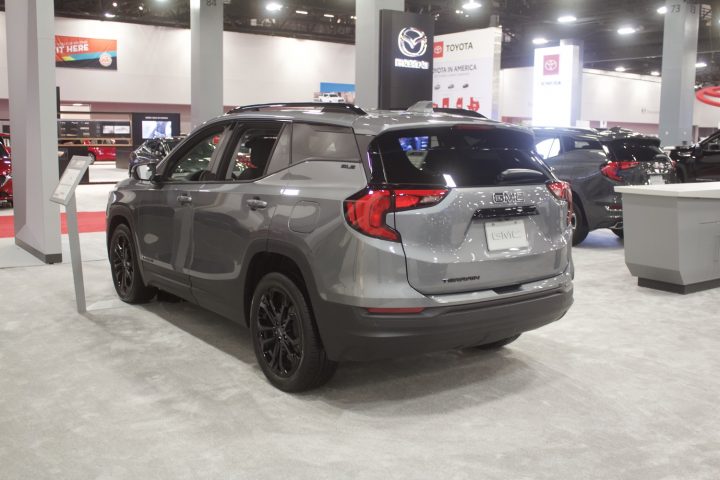 Shown here is the second-generation GMC Terrain. The next generation of the entry-level crossover arrives for the 2025 model year.