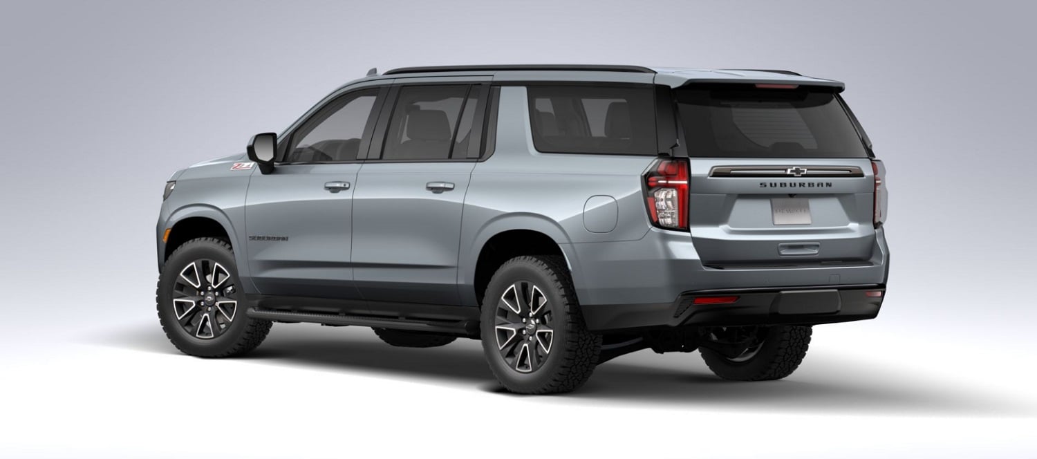 2021 chevrolet suburban z71 first photos  gm authority