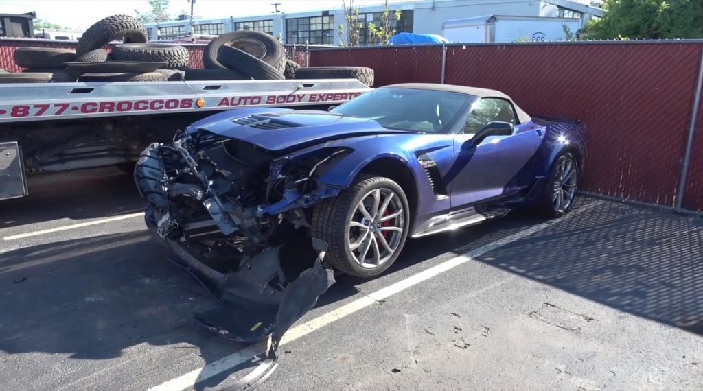 YouTuber’s C7 Corvette Z06 Rental Gets Crashed: Video | GM Authority