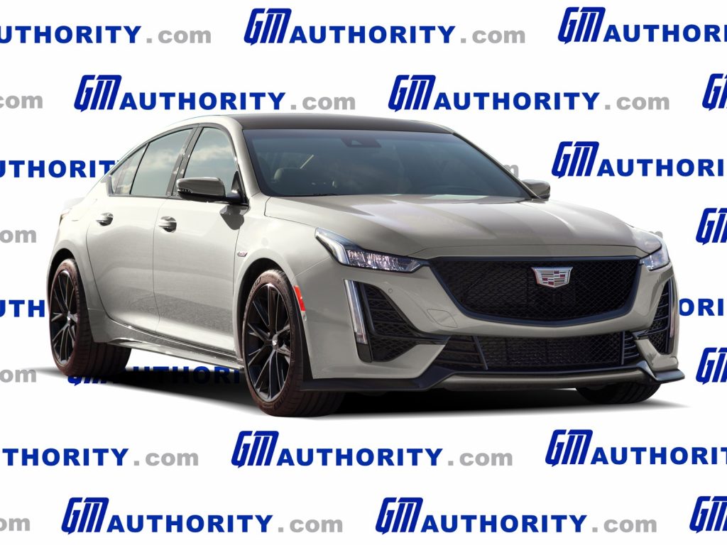 Cadillac CT5-V Blackwing Rendering - front end