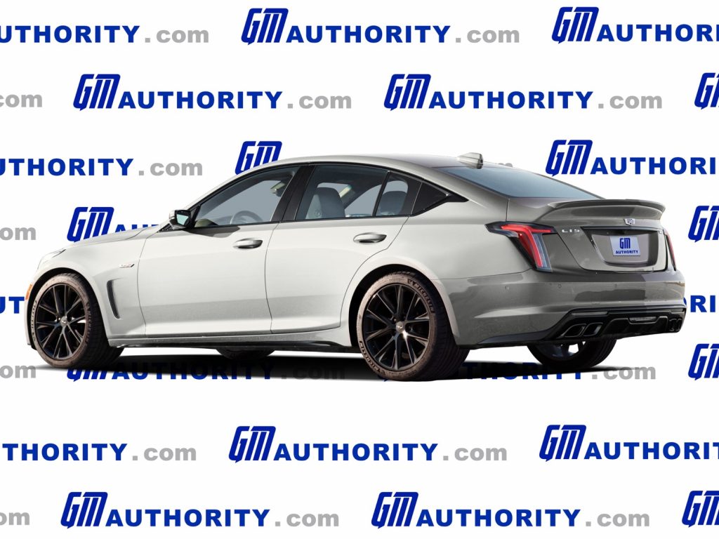 Cadillac CT5-V Blackwing Rendering - rear end