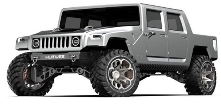Modern-Day Hummer H1 Imagined In Rendering | GM Authority