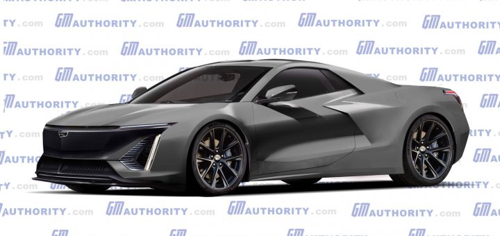 Mid-engine Cadillac Sports Car Rendered Gm Authority