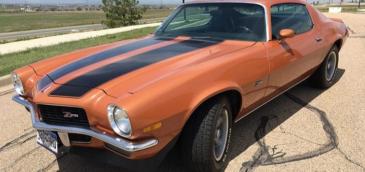 1971 Chevrolet Camaro Z/28 Heads To Auction | GM Authority