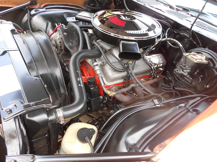 orange chevrolet camaro engines