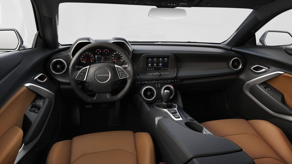 chevy camaro 2022 convertible interior