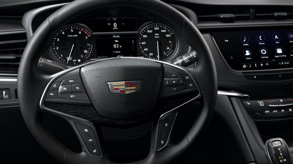 Base gauge cluster on 2020 Cadillac XT5