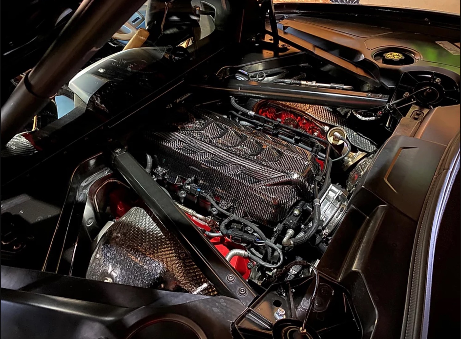 C8 Corvette Engine Bay Dress Up