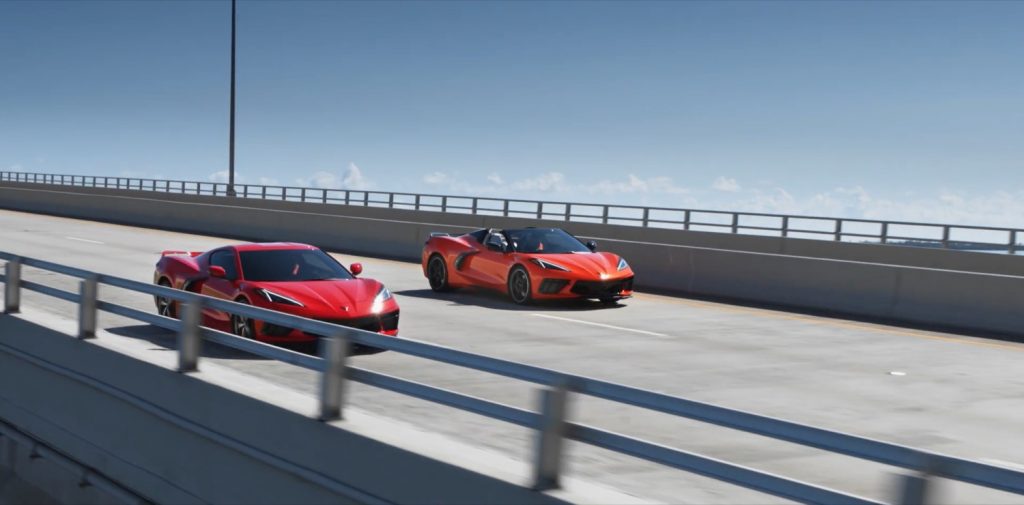 Removing the 2020 Corvette roof is easy