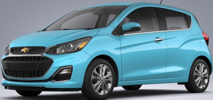 2021 Chevrolet Spark Gets New Mystic Blue Color