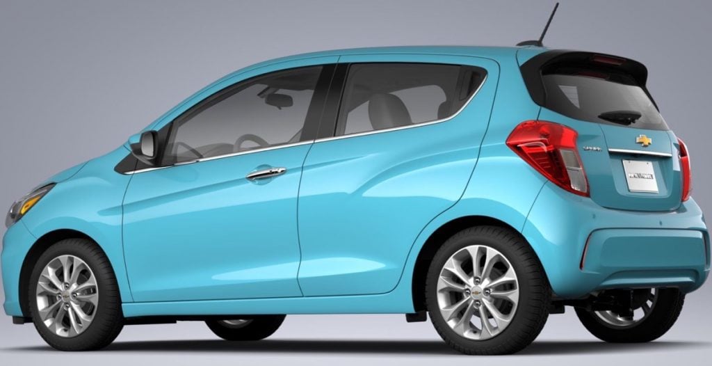 Chevrolet Spark Blue