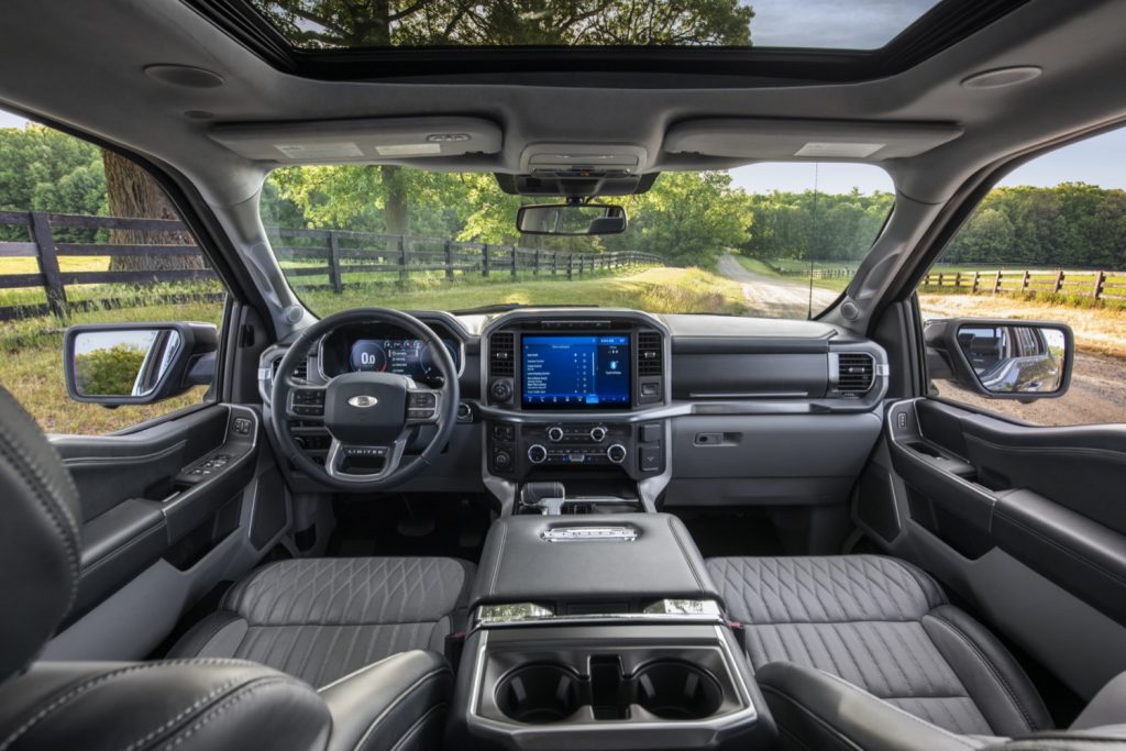 View Pickup Truck 2021 Ford F150 Interior Images