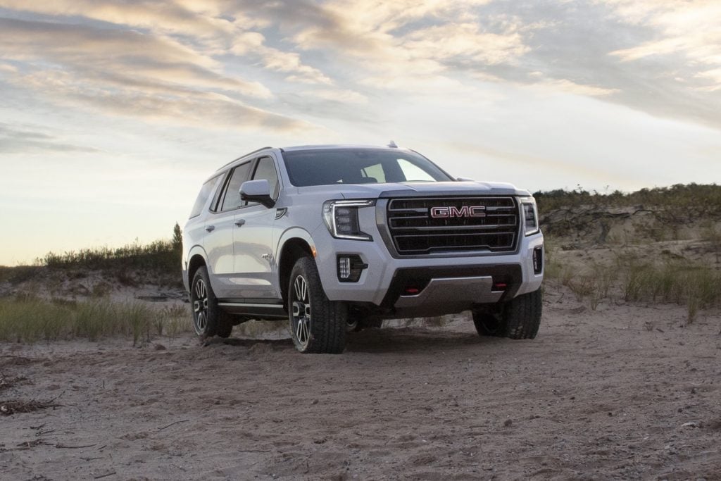 2021 gmc yukon at4 heads off road: live photo gallery | gm