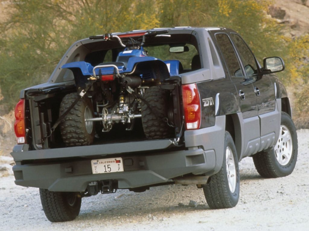 Midgate in the Chevy Avalanche