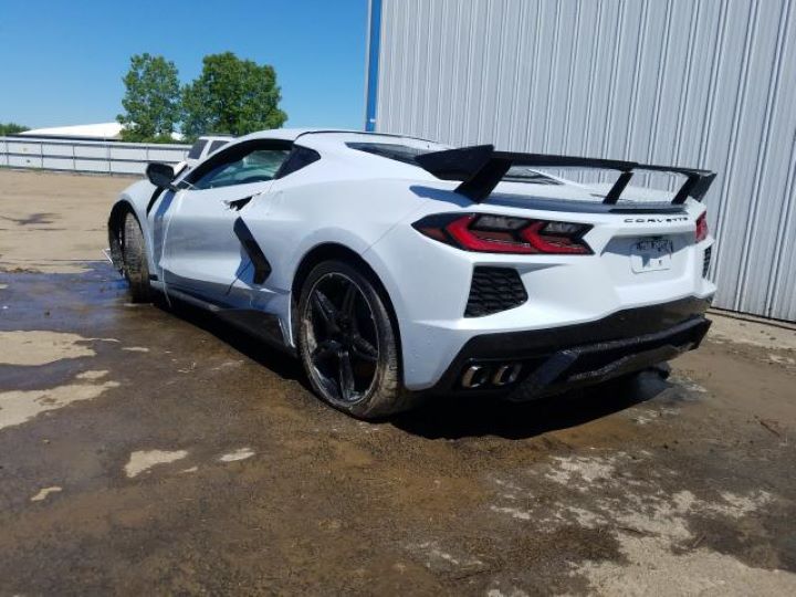 PICS] Yet Another Wrecked 2020 Corvette Stingray Listed for Sale