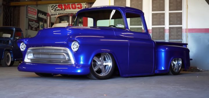 Custom 1957 Chevy 3100 Sounds Mean, Sits Low | GM Authority