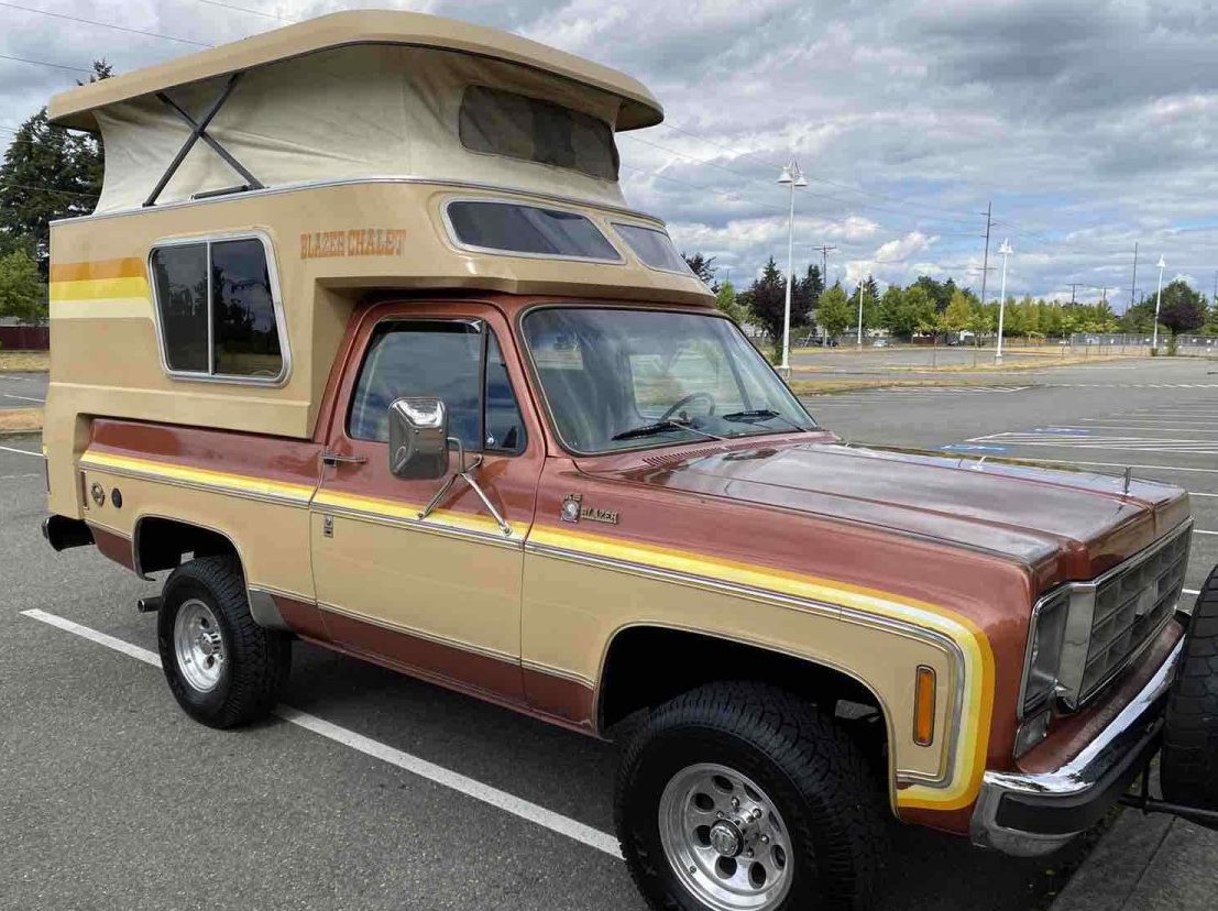 k5 blazer camper conversion