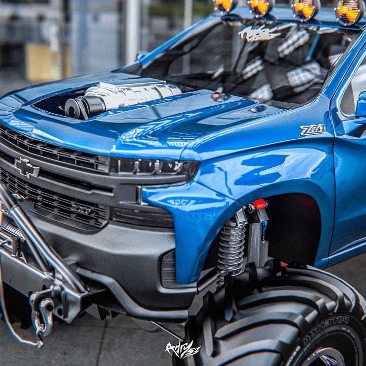 chevy silverado monster truck