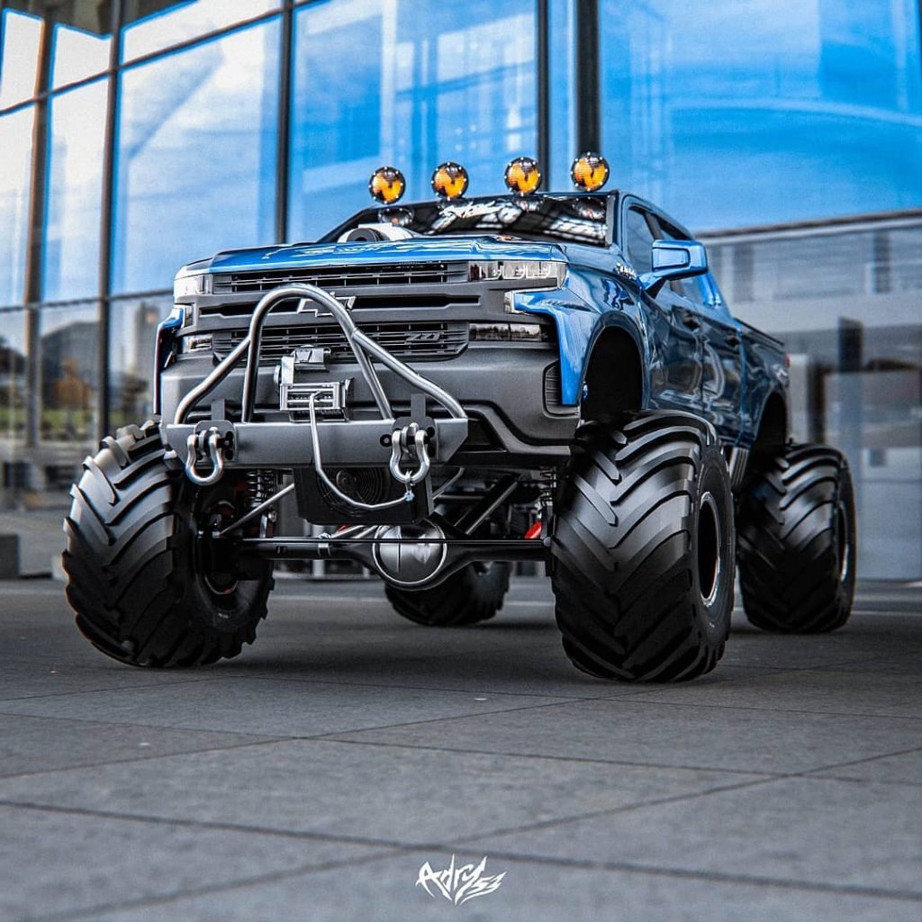 chevy silverado monster truck