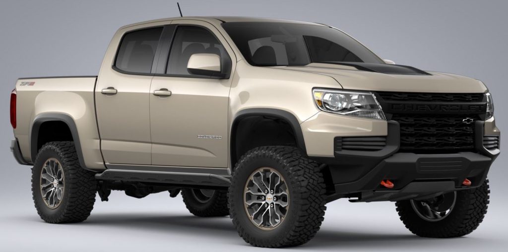 2021 Chevy Colorado ZR2 pictured here.