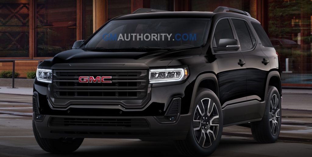 2022 GMC Acadia Color Options