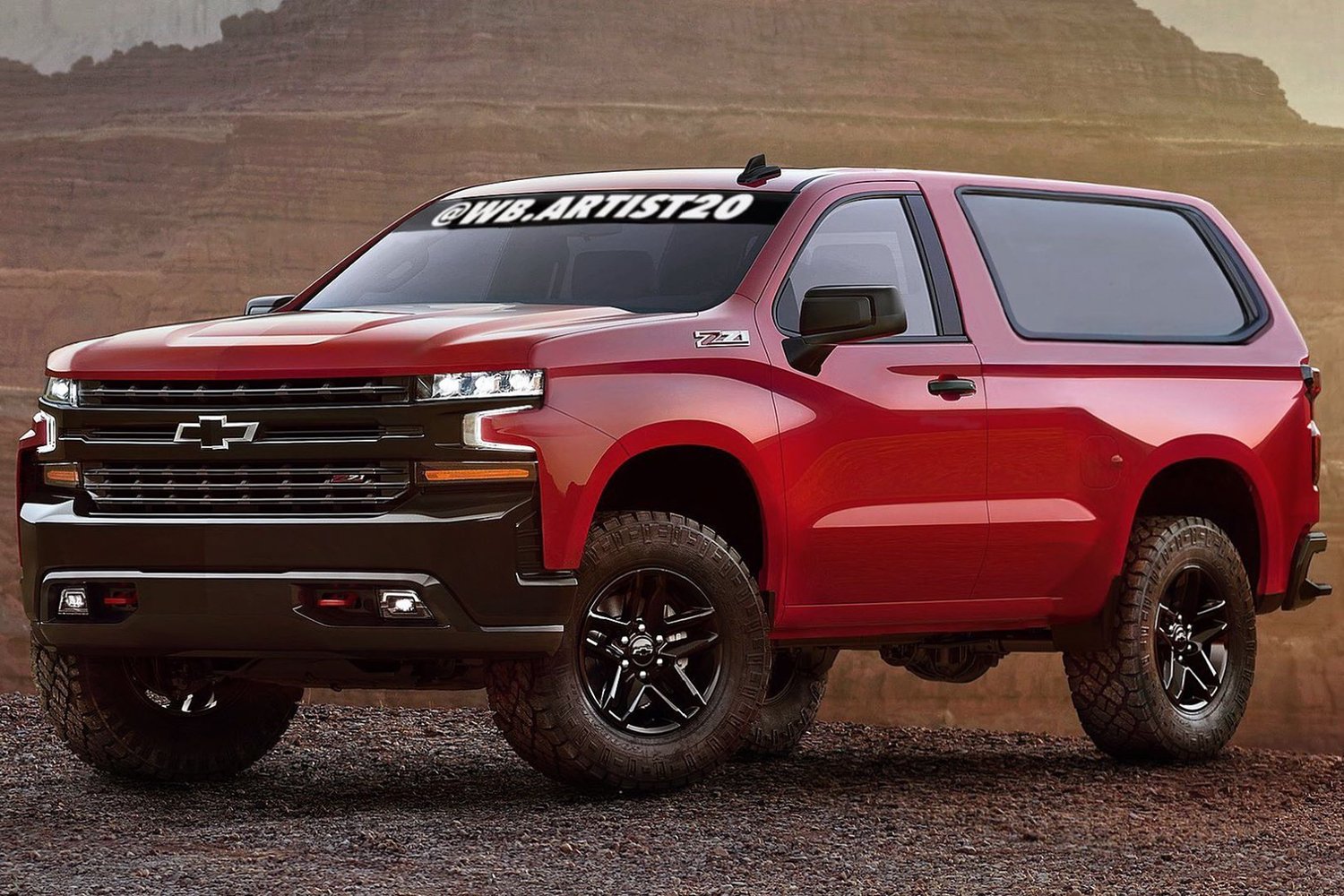 Full-Size Chevrolet Blazer Rendered  GM Authority