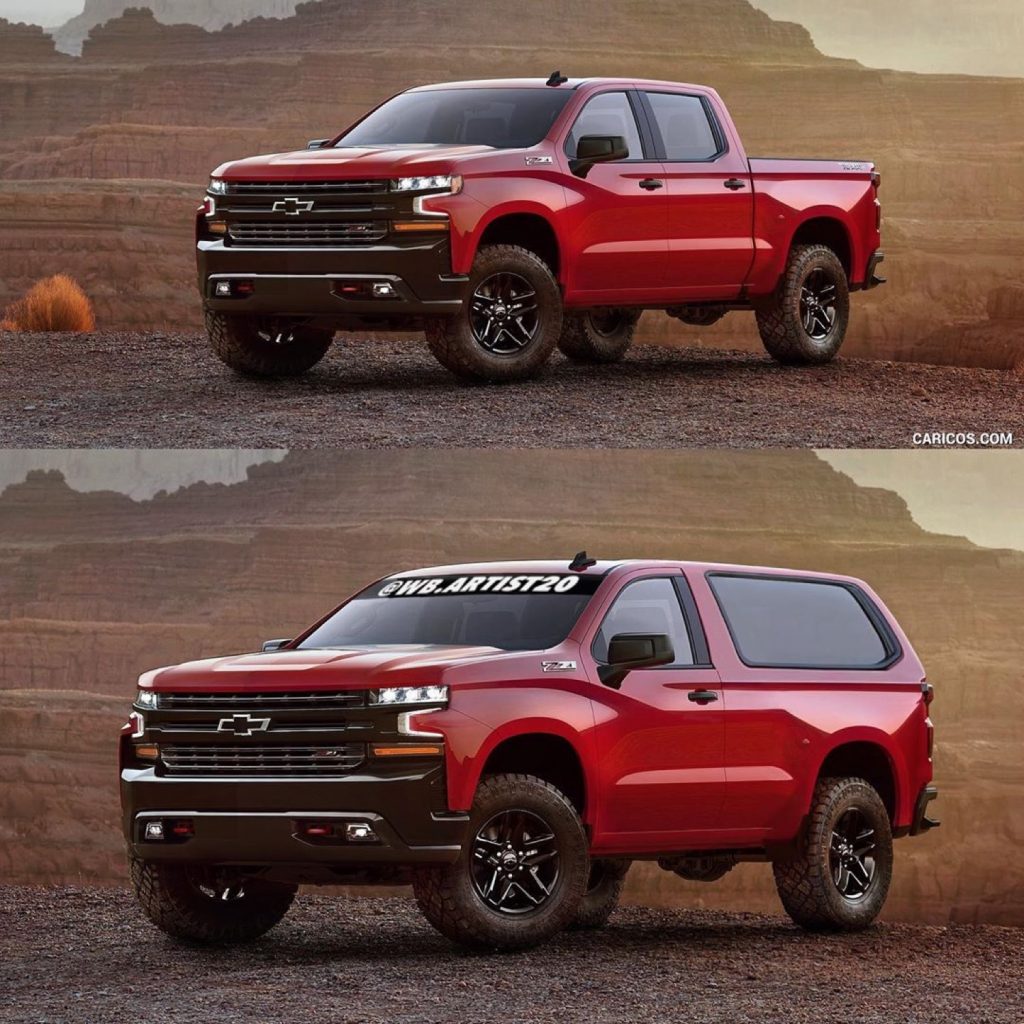 FullSize Chevrolet Blazer Rendered GM Authority