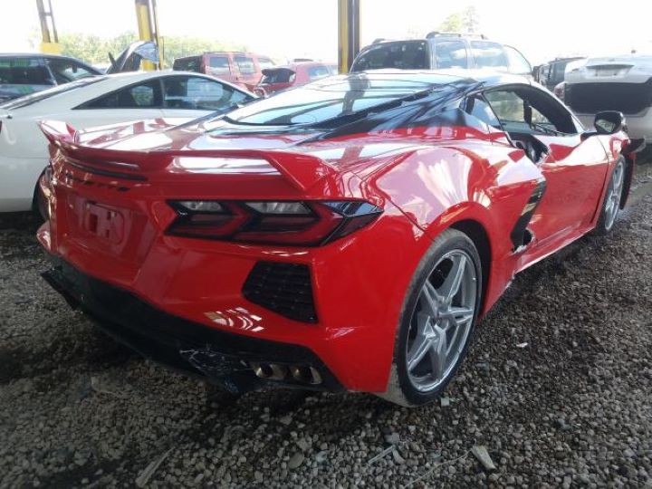 PICS] Yet Another Wrecked 2020 Corvette Stingray Listed for Sale