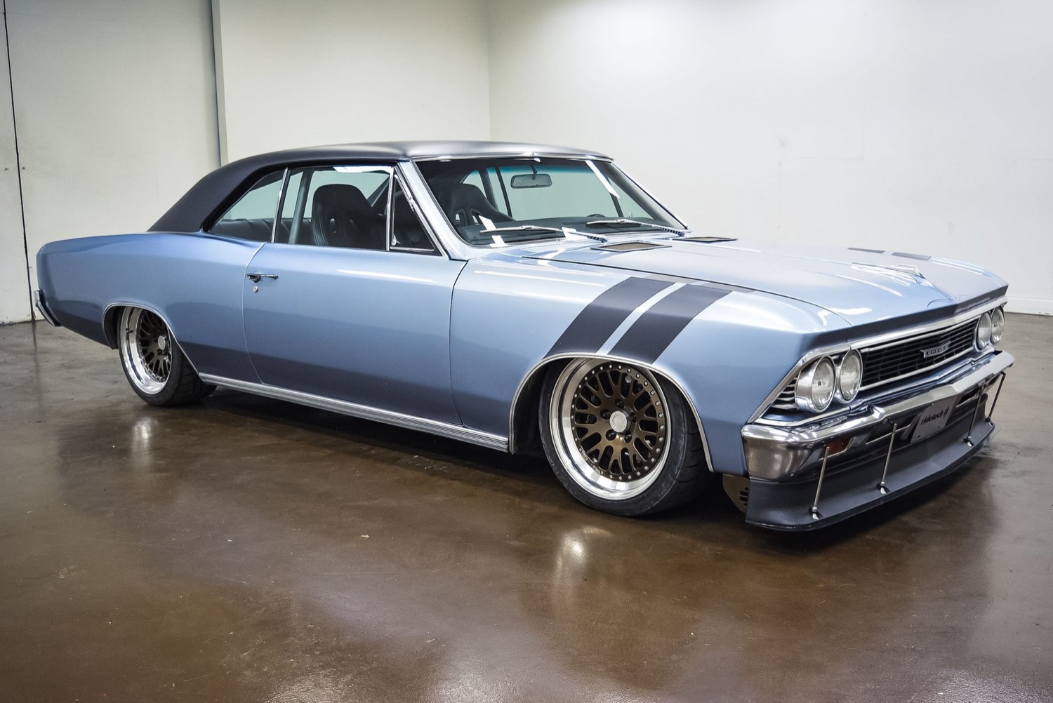 Slammed 1966 Chevy Malibu Pro Touring Up For Sale.