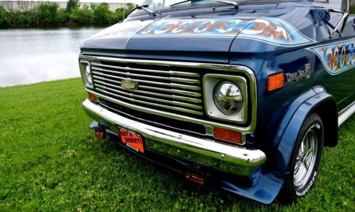 custom chevy vans 70s